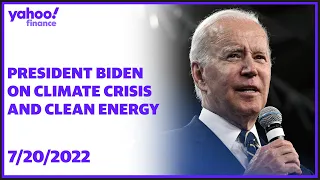 President Biden delivers remarks on climate crisis and clean energy