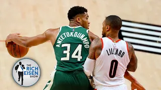 Does Lillard + Giannis Make More Sense on Blazers or Bucks? | The Rich Eisen Show | 6/10/21