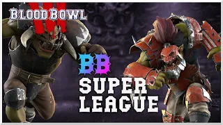 Blood Bowl 3 - Super League - MuminSlayer (Black Orc) vs. Diomed (Orc)