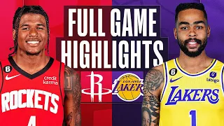 LAKERS vs ROCKETS Full Game Highlights | Mar 15 | 2022-23 NBA Regular Season