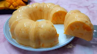 Mango Pudding | Mango Dessert Recipe | Milk Mango Pudding | Easy Dessert Recipe | New Dessert Idea