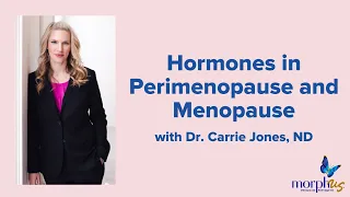 Hormones in Perimenopause and Menopause with Dr. Carrie Jones, ND