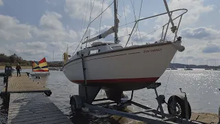 We Bought a Boat with NO EXPERIENCE (Disaster) | 20ft Yacht Hurley 20 [Ep.1]