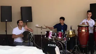 Sherzod Jamolov drummer dovul Samarkand tuy 2020