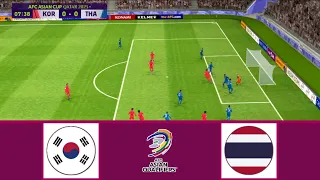 SOUTH KOREA VS THAILAND | WCQ ASIA 2026 | FOOTBALL LIFE 2023