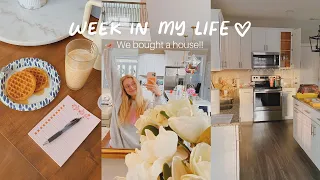 MOVING VLOG:) WE BOUGHT A HOUSE!