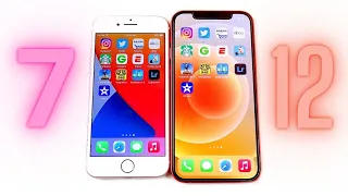 iPhone 7 vs iPhone 12 Speed Test!