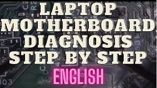 Laptop Motherboard Fault Diagnosis Step by Step in English |Chiplevel Laptop Repair Training |Laptex