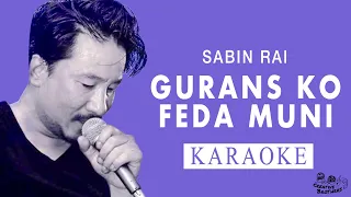Guraansa Ko Feda Muni - Nepali  Karaoke - Creative Brothers