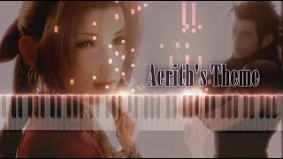 Final Fantasy VII REMAKE - Aerith's Theme (Piano ピアノ)
