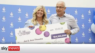 EuroMillons: Gloucester couple scoop £184m with lucky dip ticket