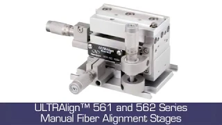 Newport Hardware for Fiber Alignment Applications