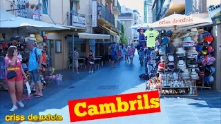 Cambrils ; Port ; Costa Daurada ; Town Tour ; 4k ; Magasin ; Littoral ; Sun ; Mer ; Espagne ; Spain