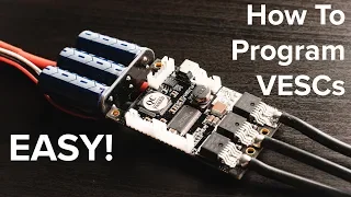 DIY Electric Skateboard Build - How To Program a Vesc