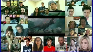 Jurassic World: Fallen Kingdom  Final Trailer Reaction Mashup