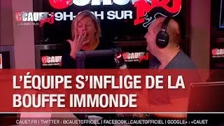 L'équipe s'inflige de la bouffe immonde - C’Cauet sur NRJ