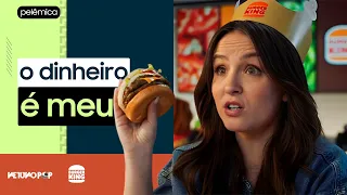 Larissa Manoela ironiza briga com pais em comercial do Burger King: "O dinheiro é meu"