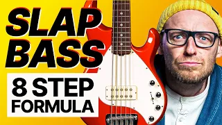 How to get AWESOME at SLAP BASS (The 8 Step Formula)