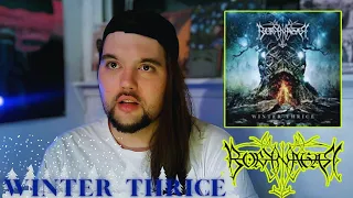 Drummer reacts to "Winter Thrice" by Borknagar