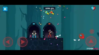 Red And Blue Stickman / Level 66 To 70 Gameplay And Walkthrough