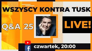 Tomasz Lis LIVE!: Wszyscy kontra Tusk odc. 25