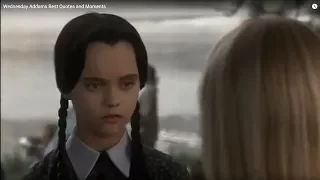 Wednesday Addams Best Quotes and Moments