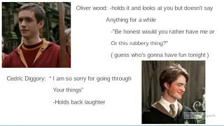 Harry Potter boys react to finding your ( Toy )