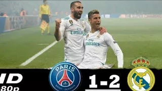 Real madrid vs PSG 2-1 Agg(5-2) all goals and highlights 2nd leg