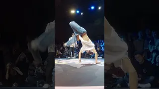 ELBOW DROPS & BACKFLIP CANCELS 😲💯 B-Boy Yoga 🕺 #shorts