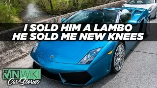 I sold a Lambo to the guy I bought my knees from