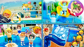 Playmobil Rodzina Wróblewskich | Szalona zabawa w kąpieli z Hanna, Julian i Emma