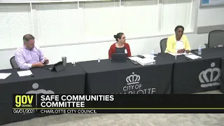 Safe Communities Committee Meeting - June 1, 2021