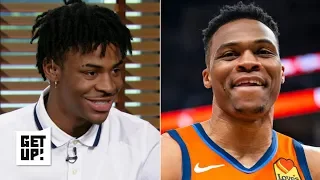 Ja Morant humbled by Russell Westbrook comparisons, would embrace Grizzlies' selection | Get Up!