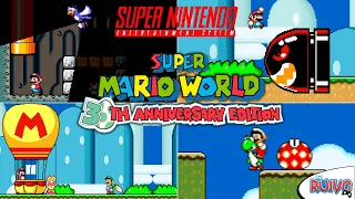 Super Mario World 30th Anniversary Edition para SNES (VERSÃO ATUALIZADA)