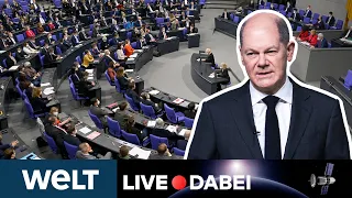 MACHTWECHSEL: Bundestag - Wahl von Olaf Scholz zum Bundeskanzler | WELT Live dabei