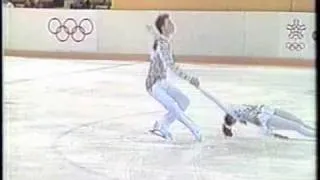Gordeeva Grinkov 1988 Olympics SP - Carmen + K&C (jpn tv 512x384).avi