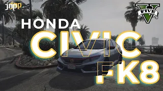 GTA V Ridesharing in a Honda Civic FK8 | Steering Wheel Gameplay