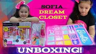 Vlog #5 Barbie Dream Closet Unboxing!