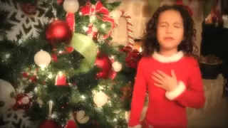 All I Want For Christmas is You - 7 yr old Rhema Marvanne..Truly Amazing - plz "Share"