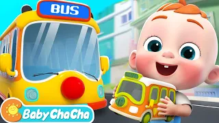 Wheels on the Bus | Little Bus Driver Song | Baby ChaCha Nursery Rhymes & Kids Songs