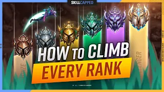 How to CLIMB EACH RANK & ESCAPE YOUR ELO - League of Legends