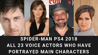 Marvel's Spider Man PS4 Voice Actors / Artists - List of 23 Actors Who Have Given Voices in Game