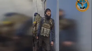 Бой за Бахмут . Чеченцы добровольцы сражаются за Украину .