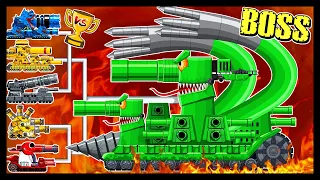 Green Rainbow VS Red / Rainbow Friends Animation | WOT | Мультики про танки | Arena Tank Cartoon