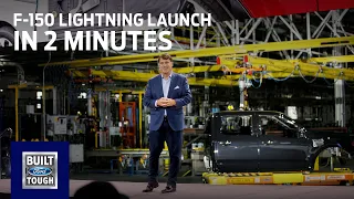 F-150 Lightning Launch In 2 Minutes | Built Ford Proud | Ford