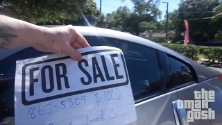 Putting "For Sale" Signs On Random Cars | OmarGoshTV