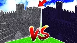 Castillo de bedrock vs castillo de obsidiana #1