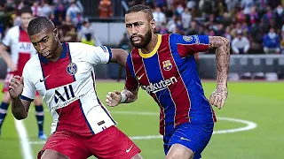 PES 2021 NEYMAR vs PSG | Gameplay PC HDR Superstar MOD