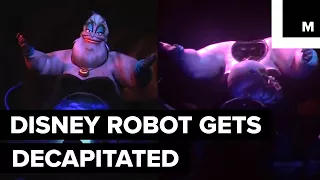 Decapitated Robot on Disneyland Ride is Pure Nightmare Fuel