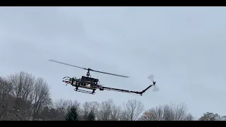 Roban “600 Size” Bell 212 Mechanics Test Flights